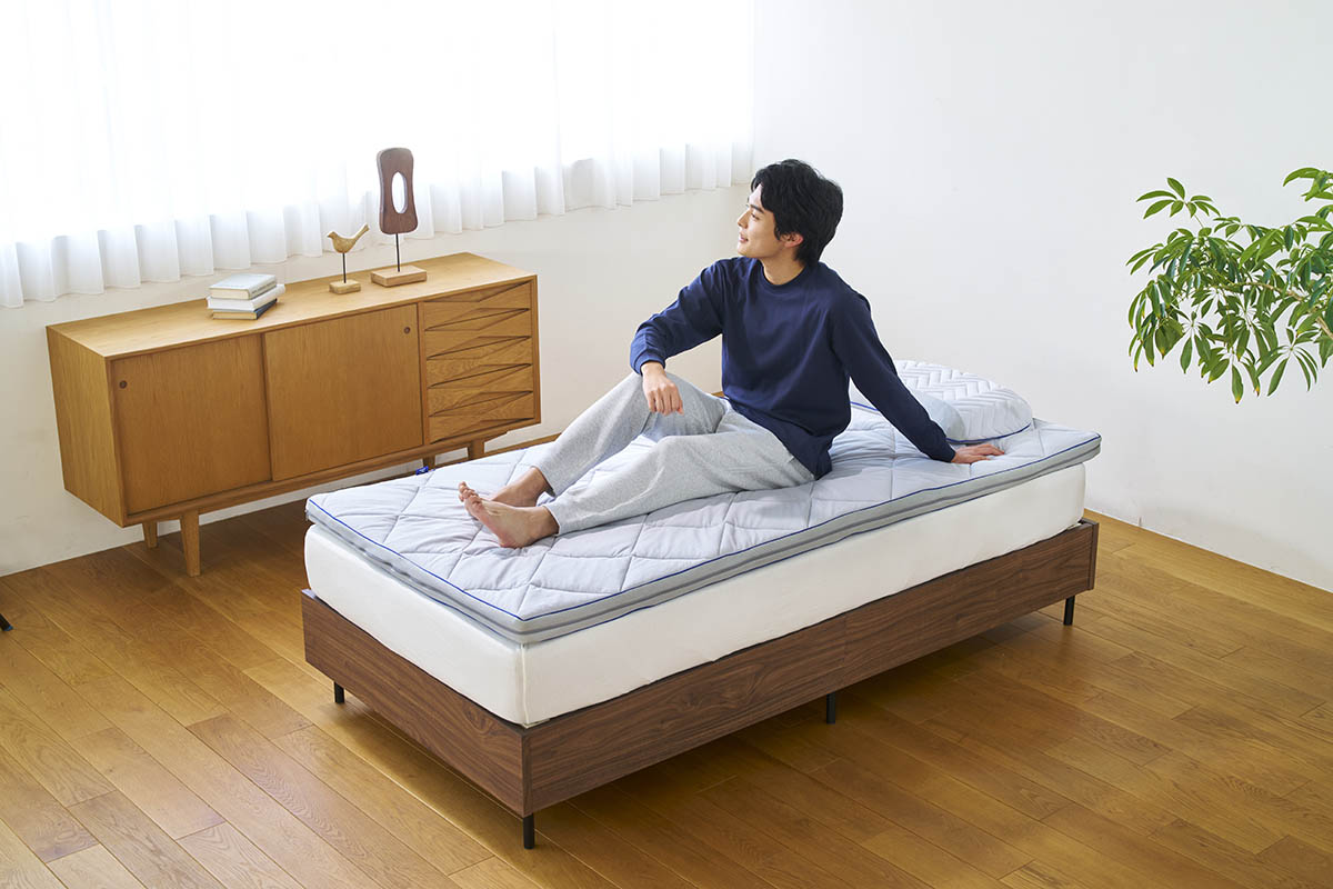ミズノの寝具、マットレス「リフルSL550」 体圧分散・洗える・軽い