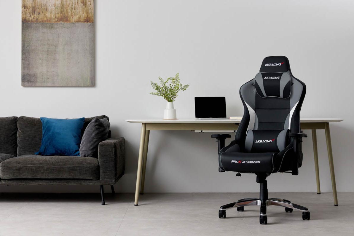 AKRACING オットマン フットレスト Grey グレー AKRacing ゲーミング