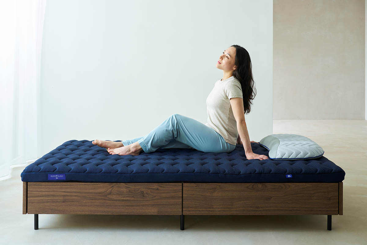 マットレス reburn ミズノ、軽い力で寝返りできるマットレス - Impress Watch