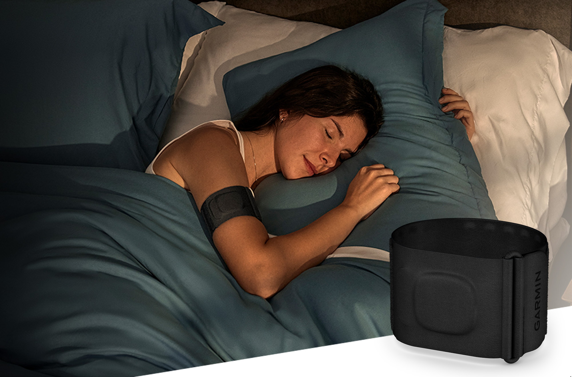 GARMIN INDEX SLEEP MONITOR アームバンド ガーミン初、睡眠モニター特化のアームバンド型デバイス - Impress Watch