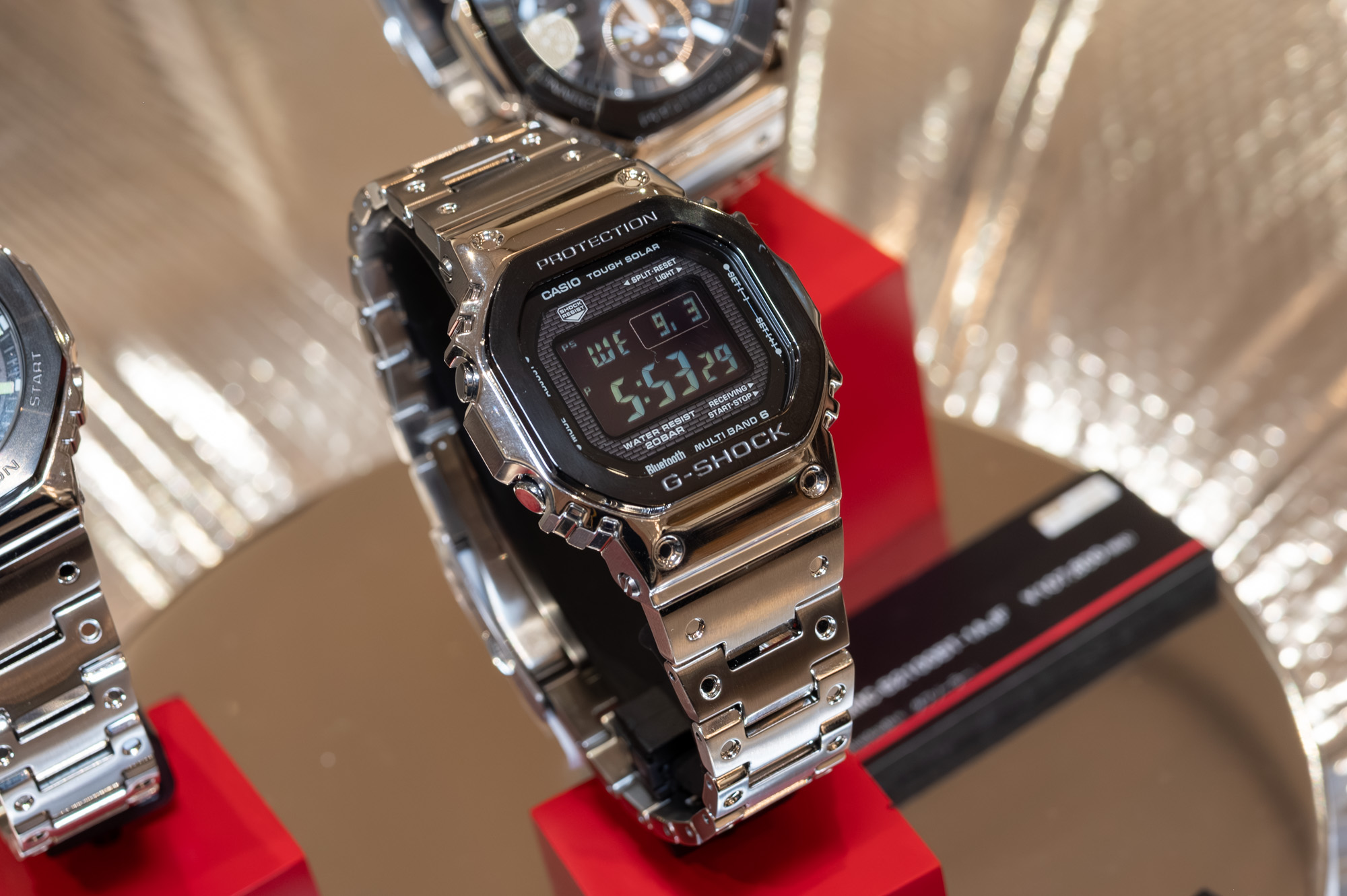 新品　GMW-B5000BT-1JF　G-SHOCK　ブラックベゼル　フルメタル 10月10日発売/予約》G-SHOCK フルメタル ブラックベゼル GMW
