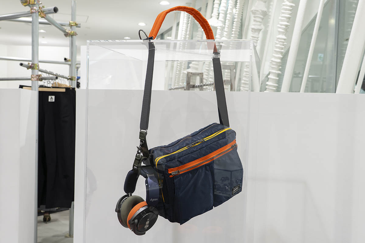 ポーター タンカー ブラック ドラムバッグ &フラグメントケースセット