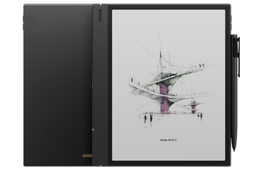 描き心地を高めた10型カラー電子ペーパータブ「BOOX Note Air5 C