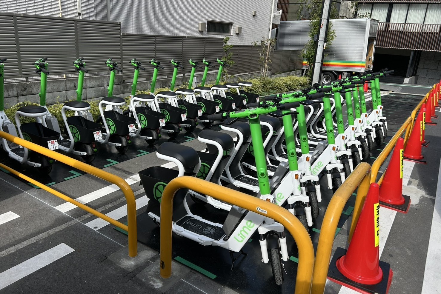 Lime、表参道に56台の「旗艦ポート」 三井のリパークでも展開