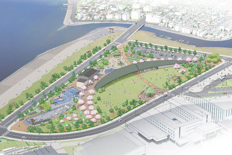 羽田空港跡地が公園に 草地広場やスポーツフィールド整備 - Impress Watch