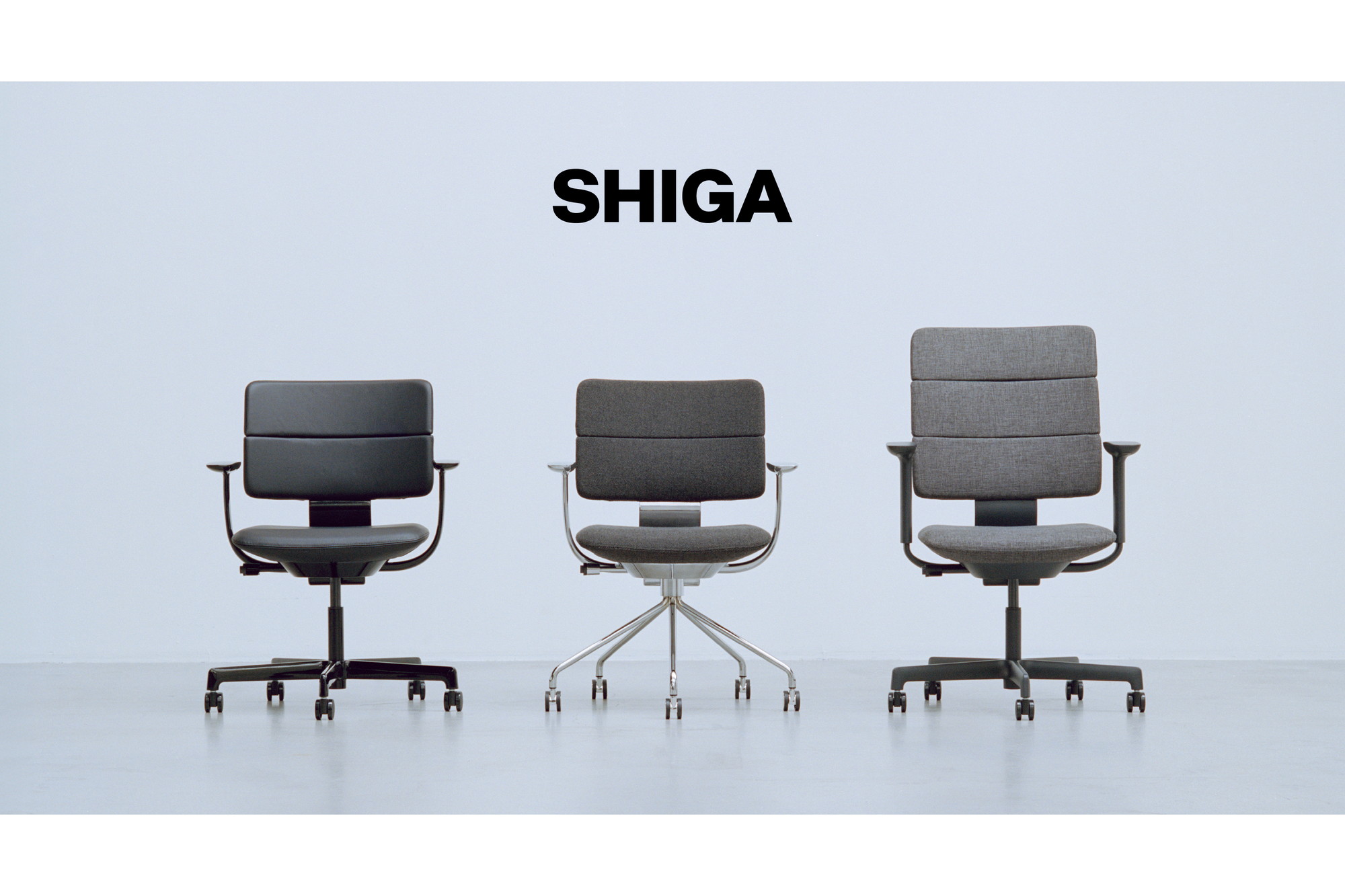 イトーキ、ミニマム+エルゴノミクスの新ワークチェア「シガ