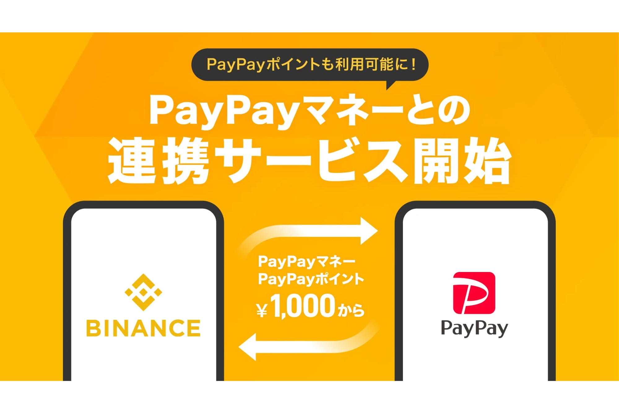 Binanceの暗号資産購入、PayPayマネーと連携 - Impress Watch