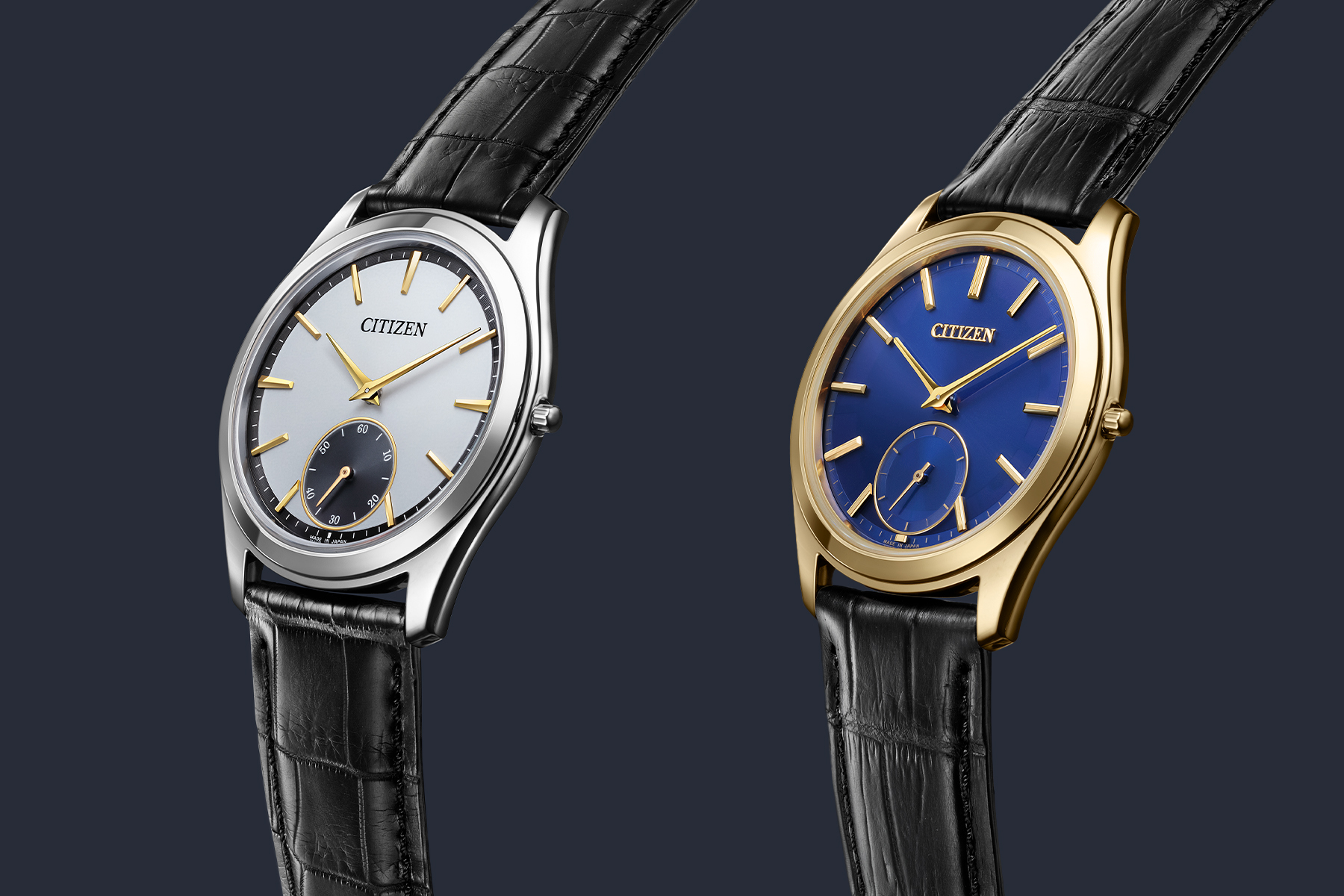 シチズン、スモールセコンドの「エコ・ドライブ ワン」に新色