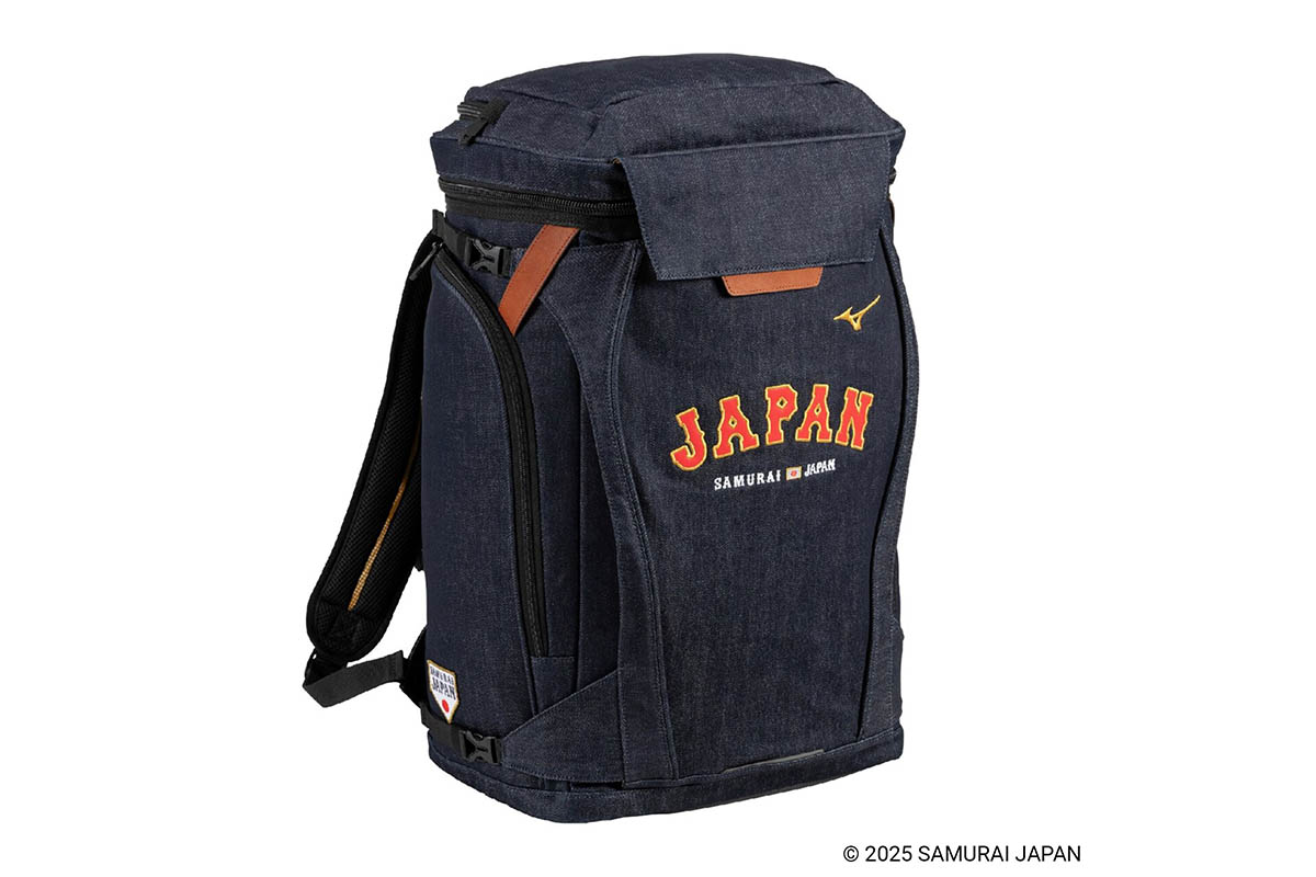 希少 MIZUNO キャディバッグ デニム生地 ミズノ、プロが使った木製バット再生のデニムバッグ - Impress Watch