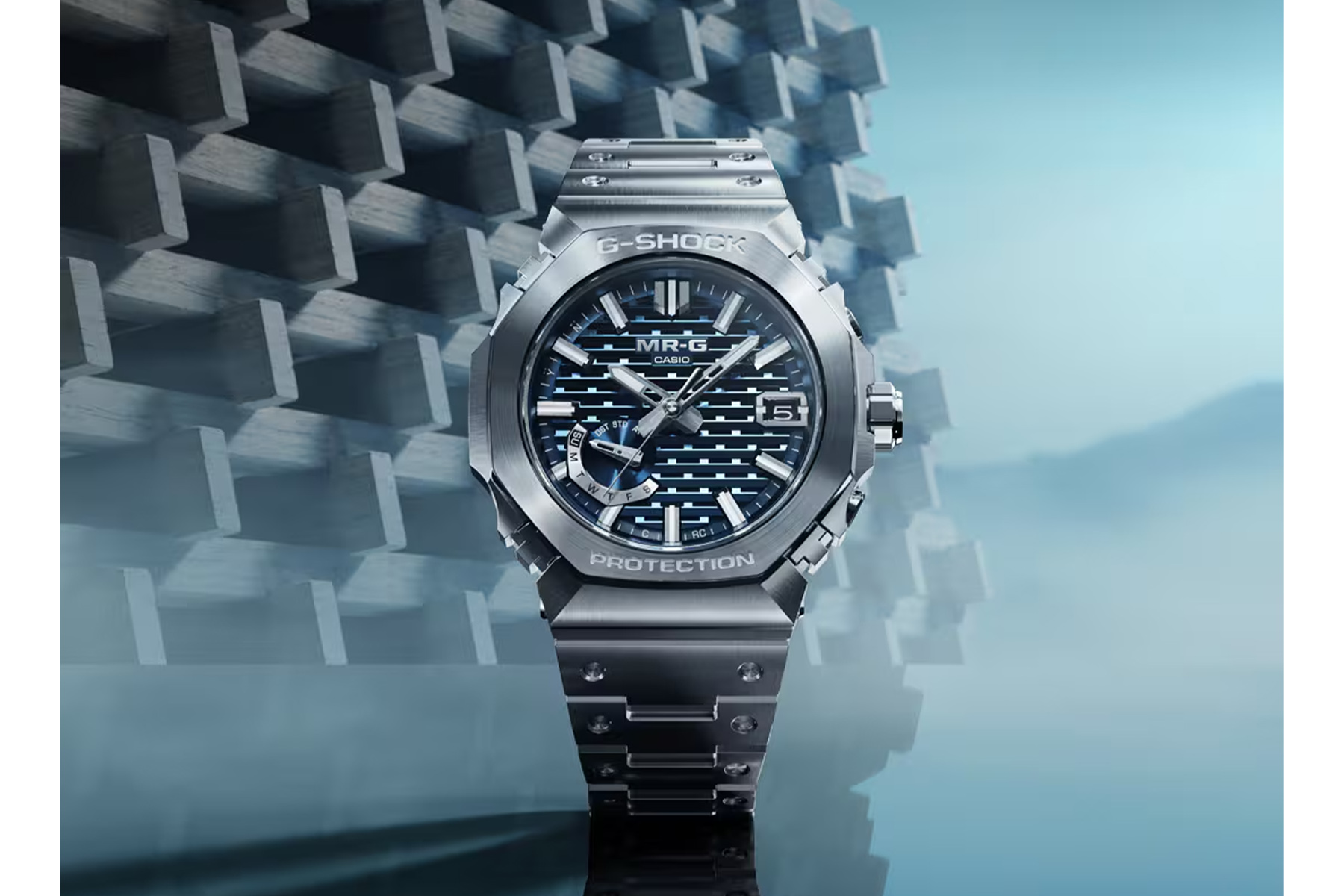 G-SHOCK、青の伝統色をあしらったMR-G - Impress Watch