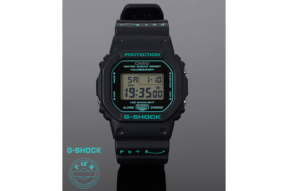 ポーター✖️G-SHOCKコラボ G-SHOCKの「AW 500G」とポーターがコラボモデルを発売！ | GQ JAPAN