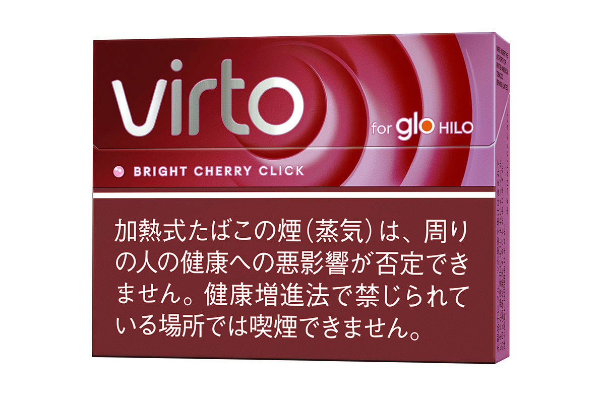 glo Hilo、ミックスレッドベリー風味の「ブライト・チェリー・クリック