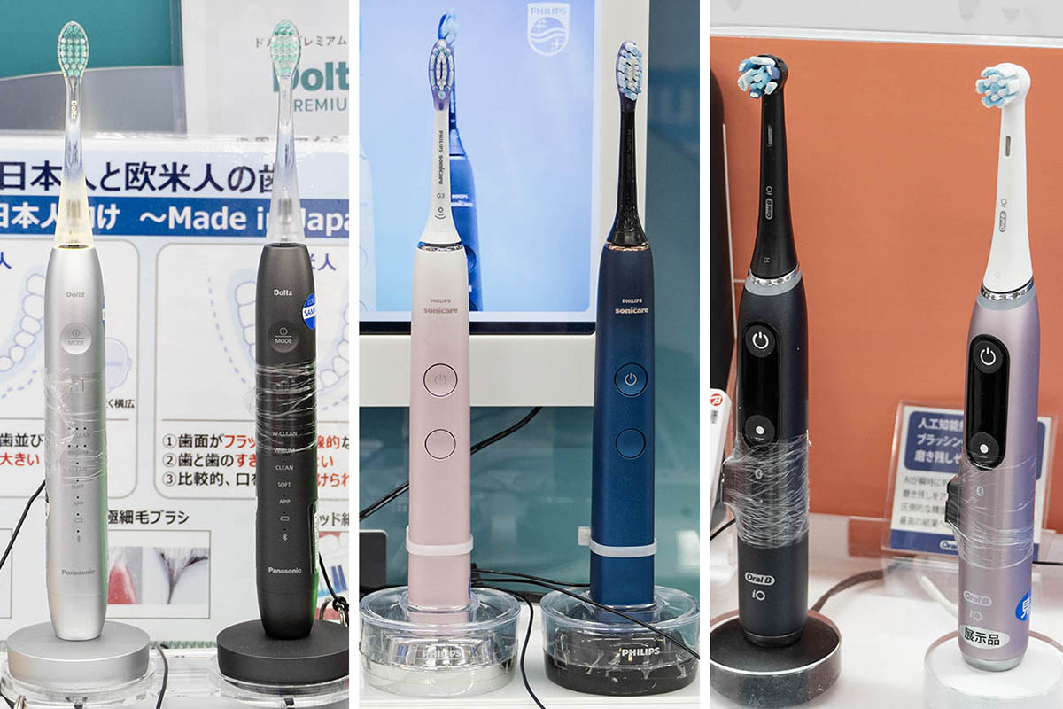 電動歯ブラシ&口腔洗浄器のオススメを聞く エントリーからハイエンド 