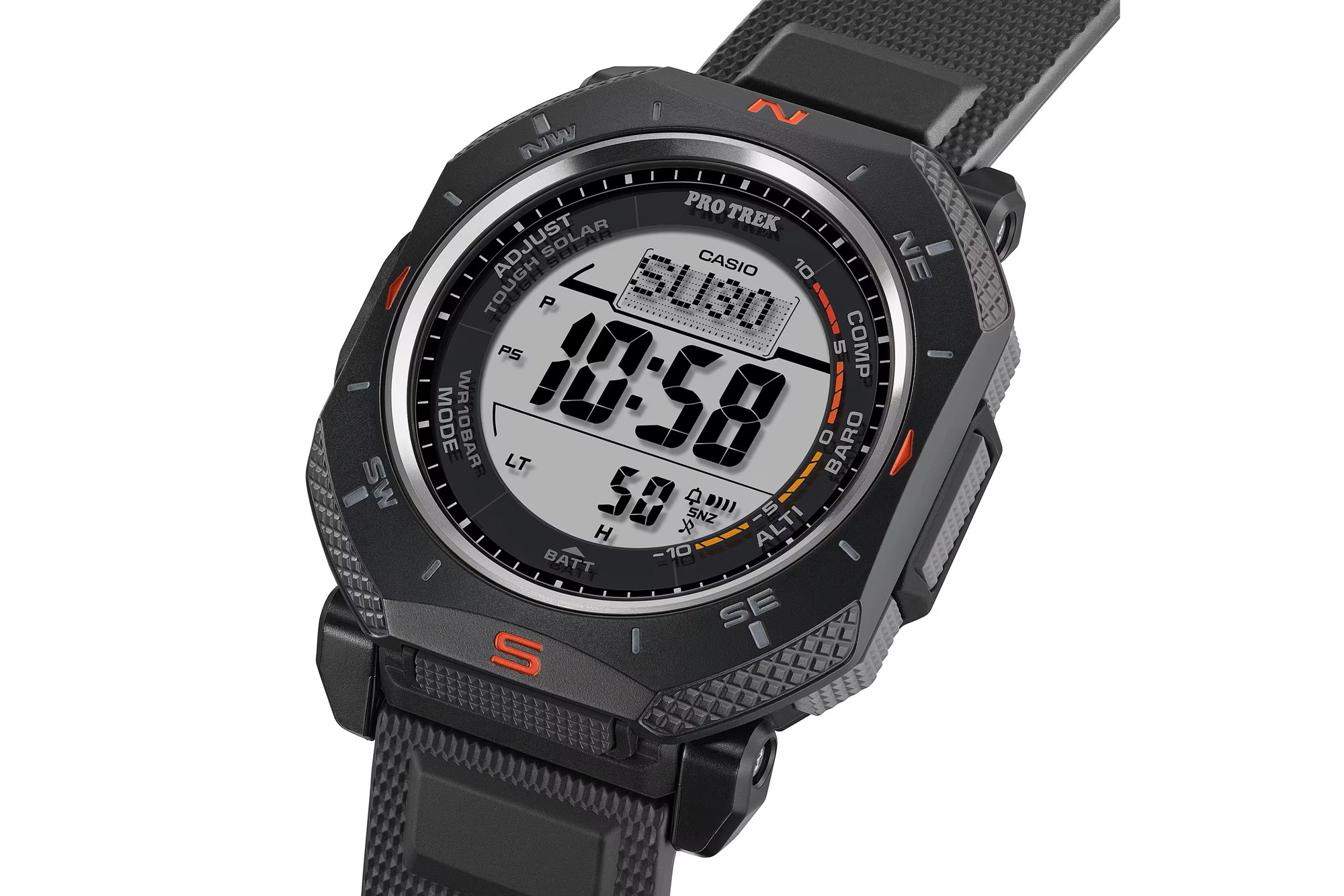 カシオ プロトレック、デジタル初の角型ケース - Impress Watch