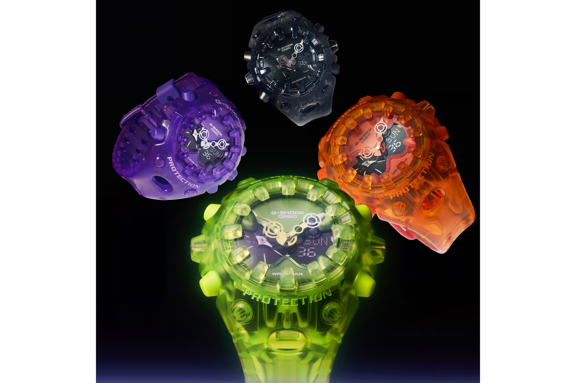 G-SHOCK、斬新デザイン「GA-V01」にY2Kクリアカラー - Impress Watch