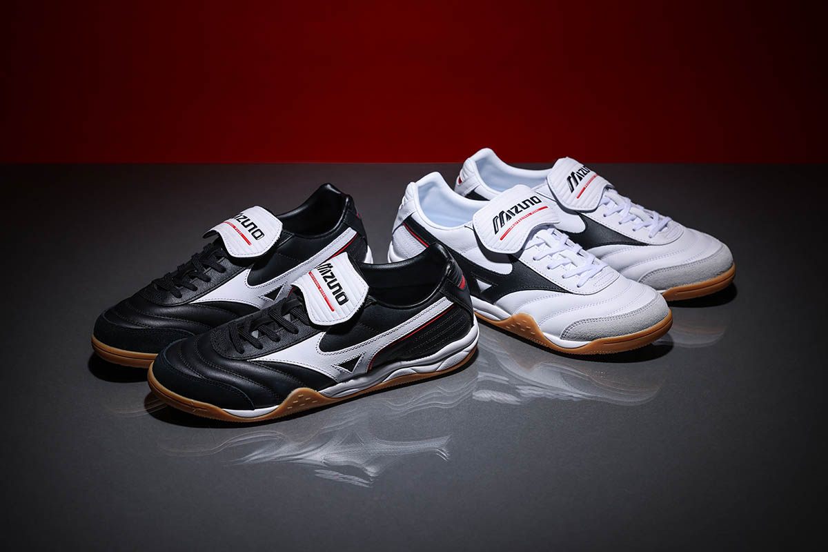 ミズノ、サッカーブーツのDNAを受け継いだスニーカー「MORELIA LS