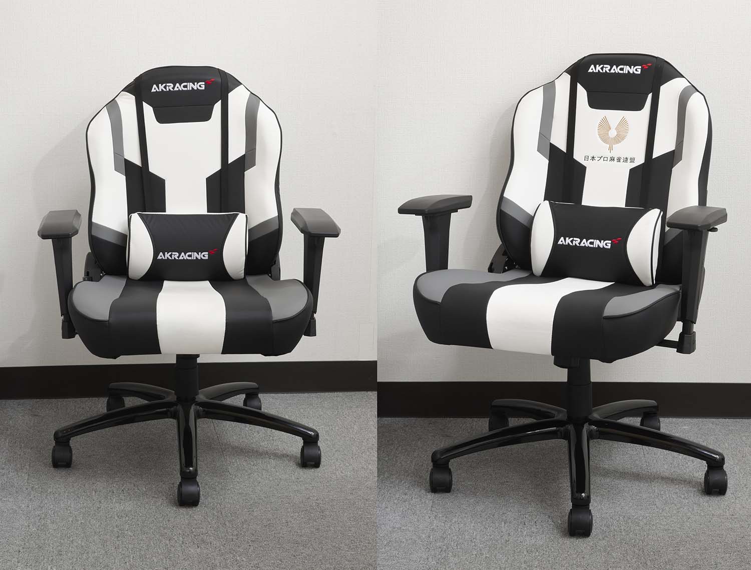 AKRacing、麻雀用チェア「MJ Grey」 日本プロ麻雀連盟公認 - Impress Watch
