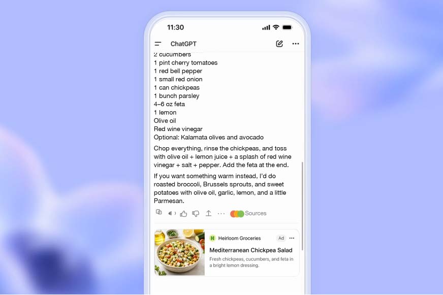 ChatGPT広告、年10億ドル超え サブスク・企業・APIに並ぶ収益の柱に