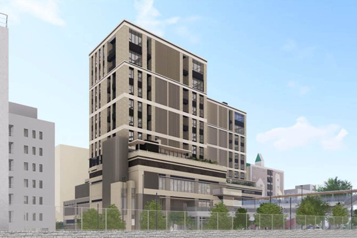 JR芦屋駅直結の11階建て複合施設着工 住宅・商業