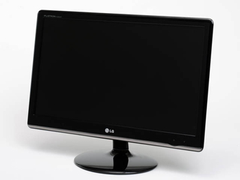 超解像「Super+ Resolution」を搭載したLED液晶モニター「E50VR」シリーズ。写真は23インチのE2350VR