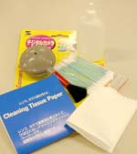 デジカメをきれいにしているときの写真は撮れませんでした